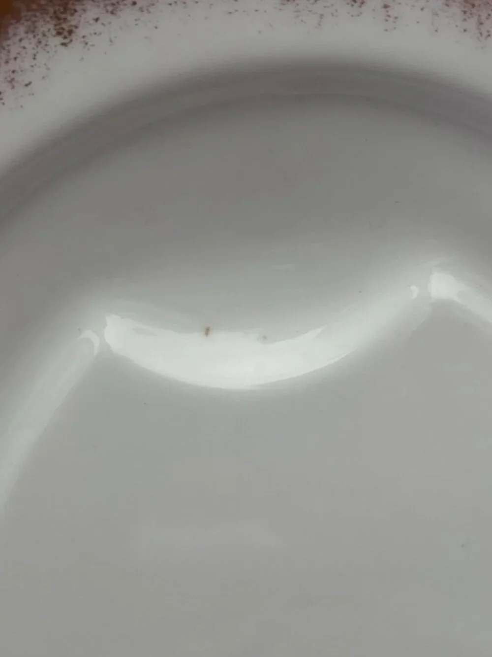 Antique Limoges France Old Abbey 18” White w/Gold Porcelain Serving Platter Tray